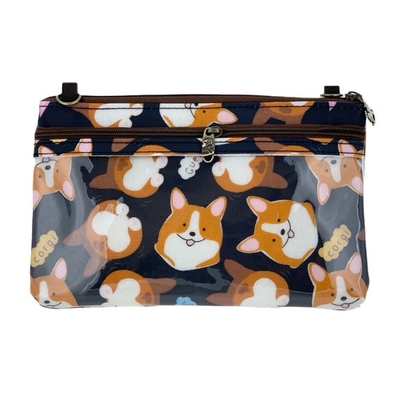 Waterproof Corgi Crossbody Shoulder Phone Purse - Picture 2 of 10